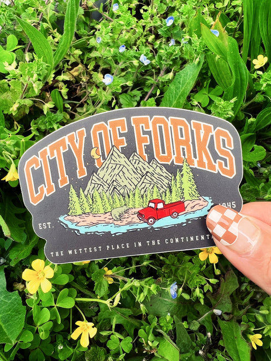 City of Forks Sticker