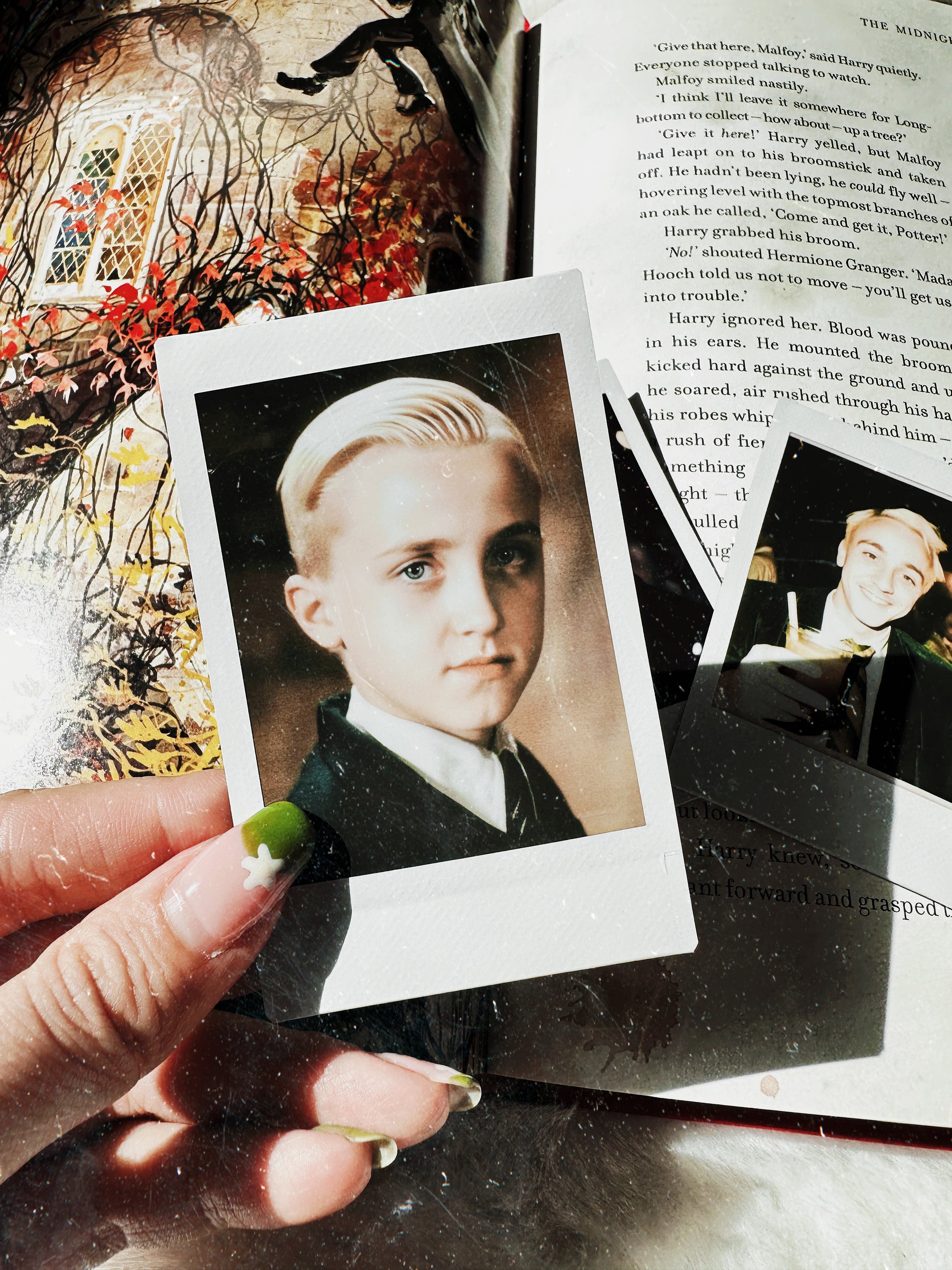 Draco Polaroid Photo Bookmarks Pack - FREE SHIPPING