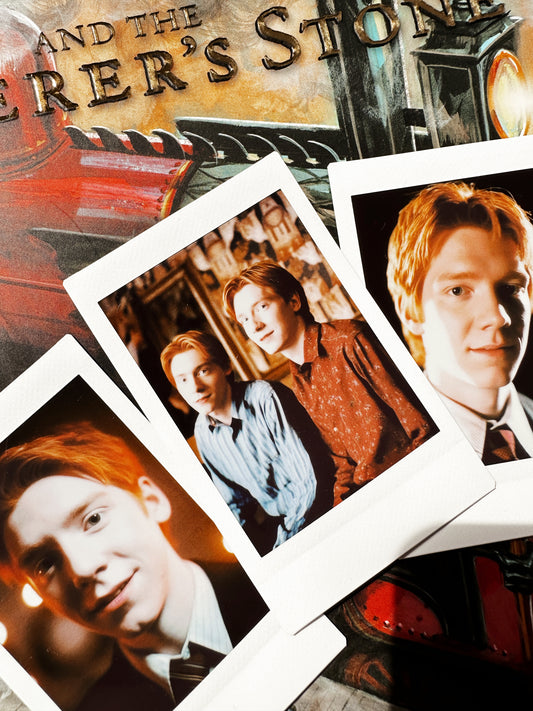 Weasley Twins Polaroid Photo Bookmarks Pack
