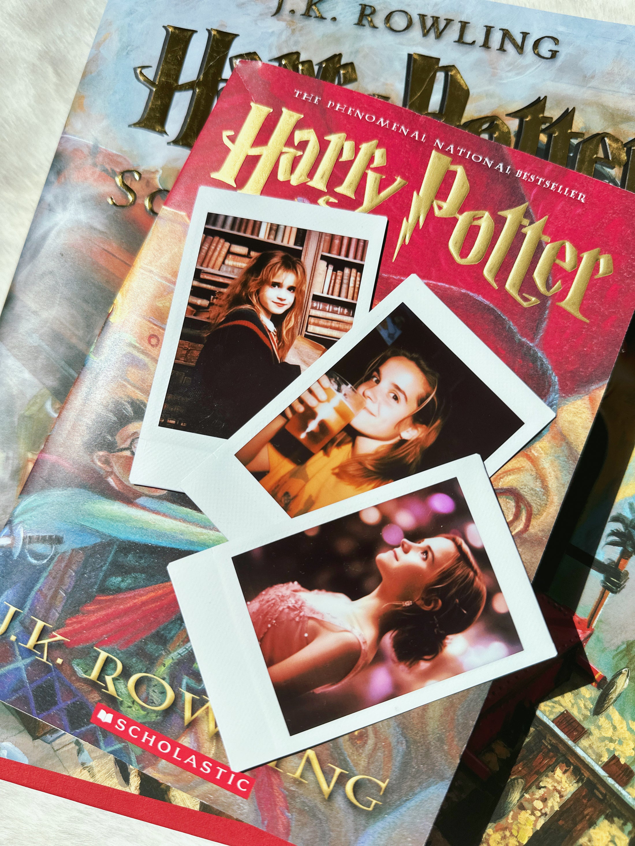 Hermione Polaroid Photo Bookmarks Pack - FREE SHIPPING