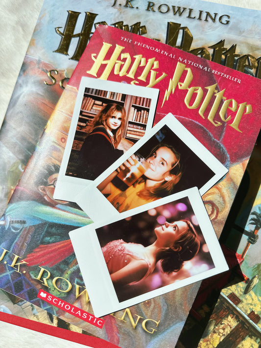 Hermione Polaroid Photo Bookmarks Pack