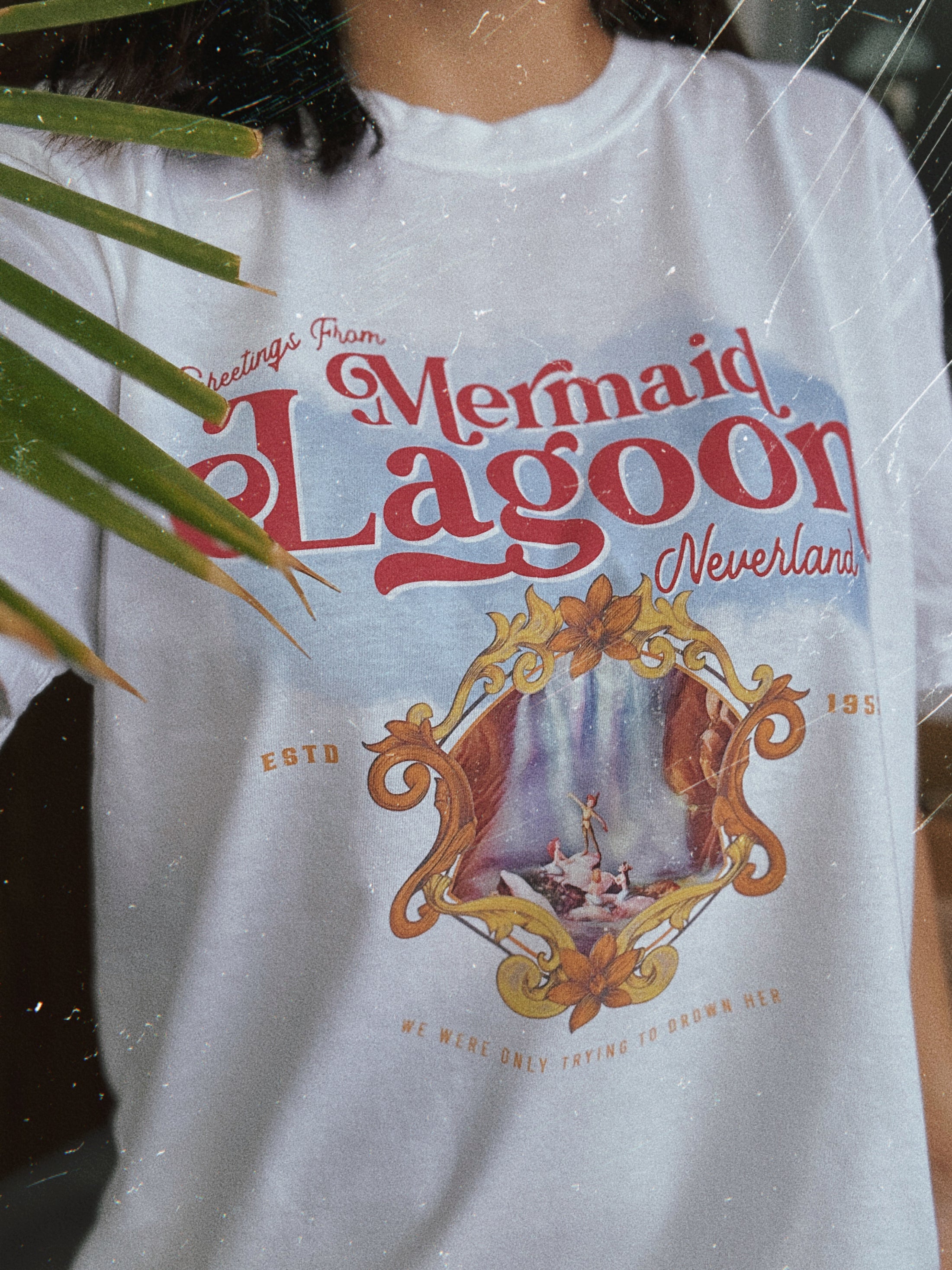 Mermaid Lagoon Garment Dyed Tee
