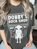Load image into Gallery viewer, Dobby's Sock Shop Garment Dyed Tee
