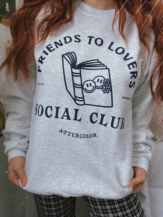 Friends to Lovers Social Club Crewneck Sweatshirt