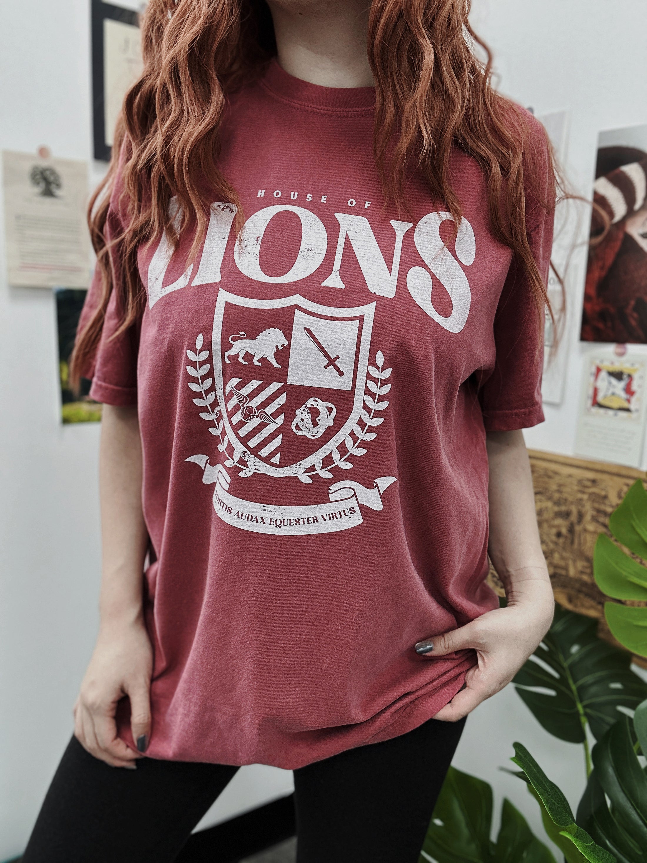 House of Bravery Lions Tees