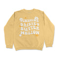 Load image into Gallery viewer, Sunshine Daisies Butter Mellow Graphic Sweatshirt
