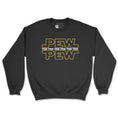 Load image into Gallery viewer, Pew Pew Galaxy Graphics Sweatshirt
