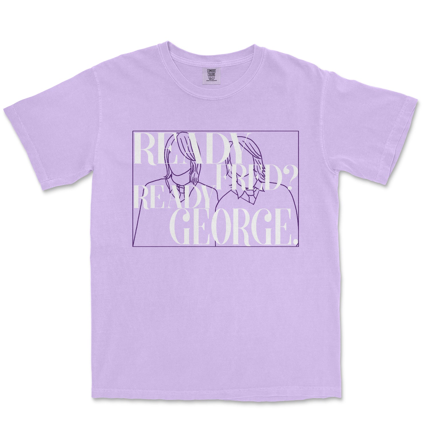 Ready Fred Ready George Garment Dyed Tee