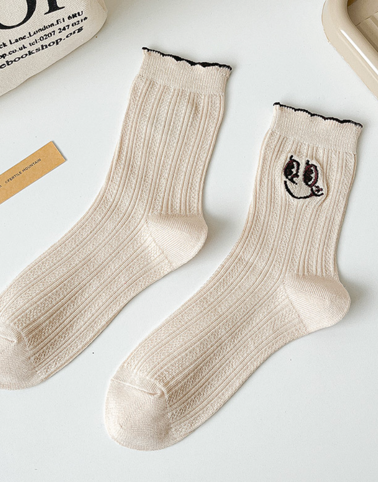 Retro Style Baby Socks