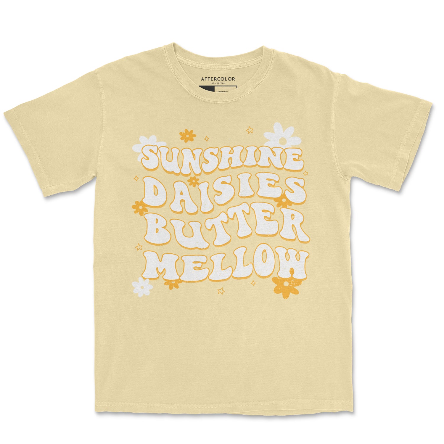 Sunshine Daisies Butter Mellow Graphic Tee